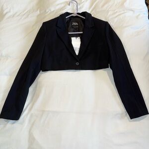 Zara Women's Elegant Black Blazer